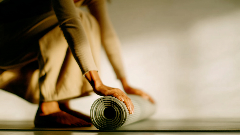 Luxury eco yoga mat collection at Intunara - non-toxic and sustainable