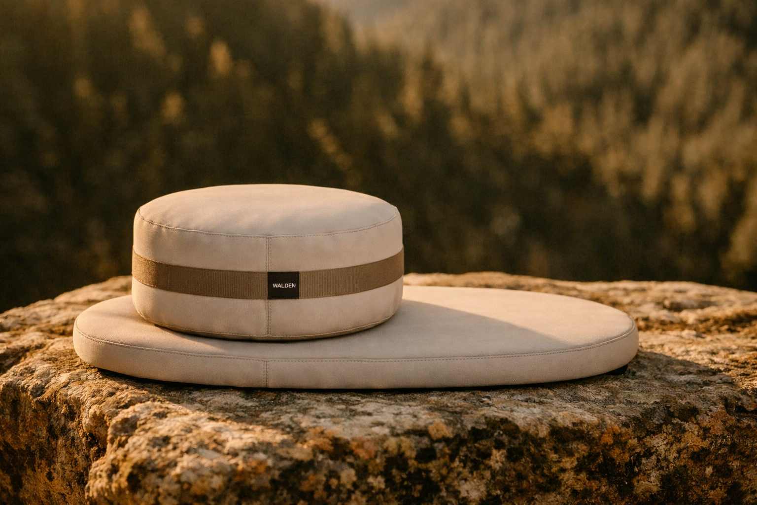 Luxury Meditation Cushion | Premium Buckwheat Floor Cushion